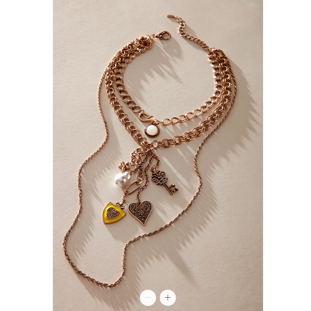 NWT Free People Tate Layer Necklace
